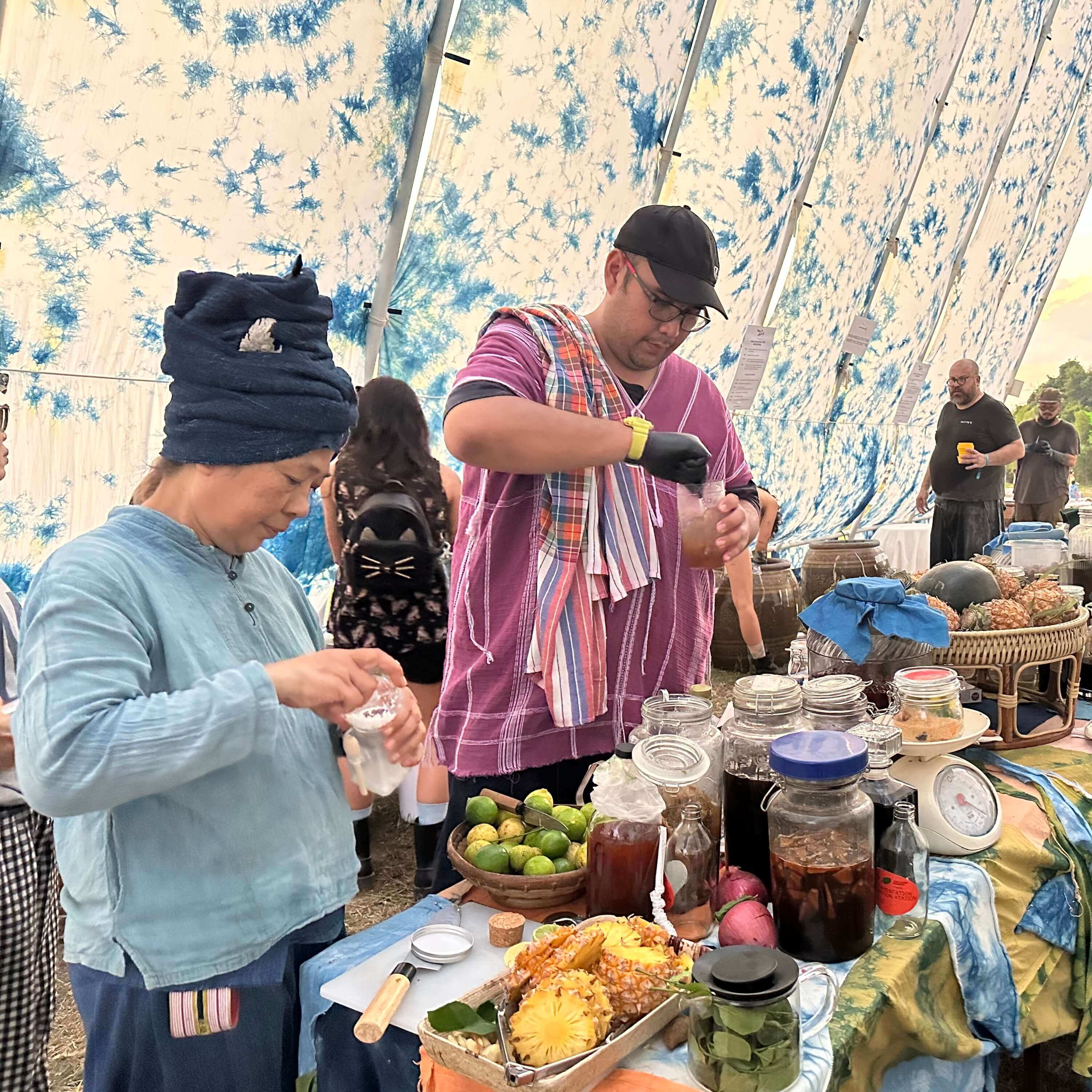 Wild Flavors: Tasting Fermented Fruit Drinks and Wild Honey